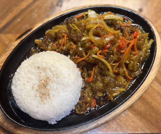 Ginger Beef  Rice姜汁牛肉饭